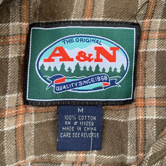 Nuarto Anime Reworked Upcycled Button Down Flannel - Picture 4 of 4